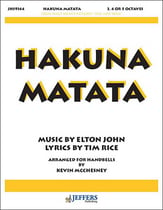 Hakuna Matata Handbell sheet music cover